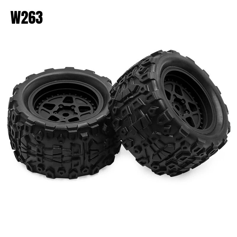 1/18 ARRMA TYPHON GRANITE GROM Monster Truck-banden en Mega Tooth-banden - Compatibel met Mini Granite W263