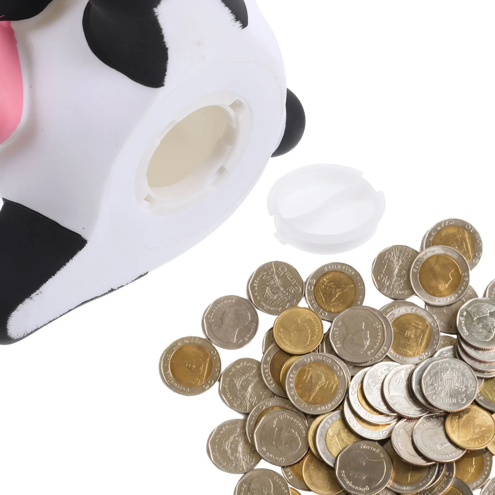 

Panda Piggy Bank Cute Vinyl Money Pot For Kids Girls Decorative Saving Box Coin Jar Birthday Christmas Gift Cash Storage