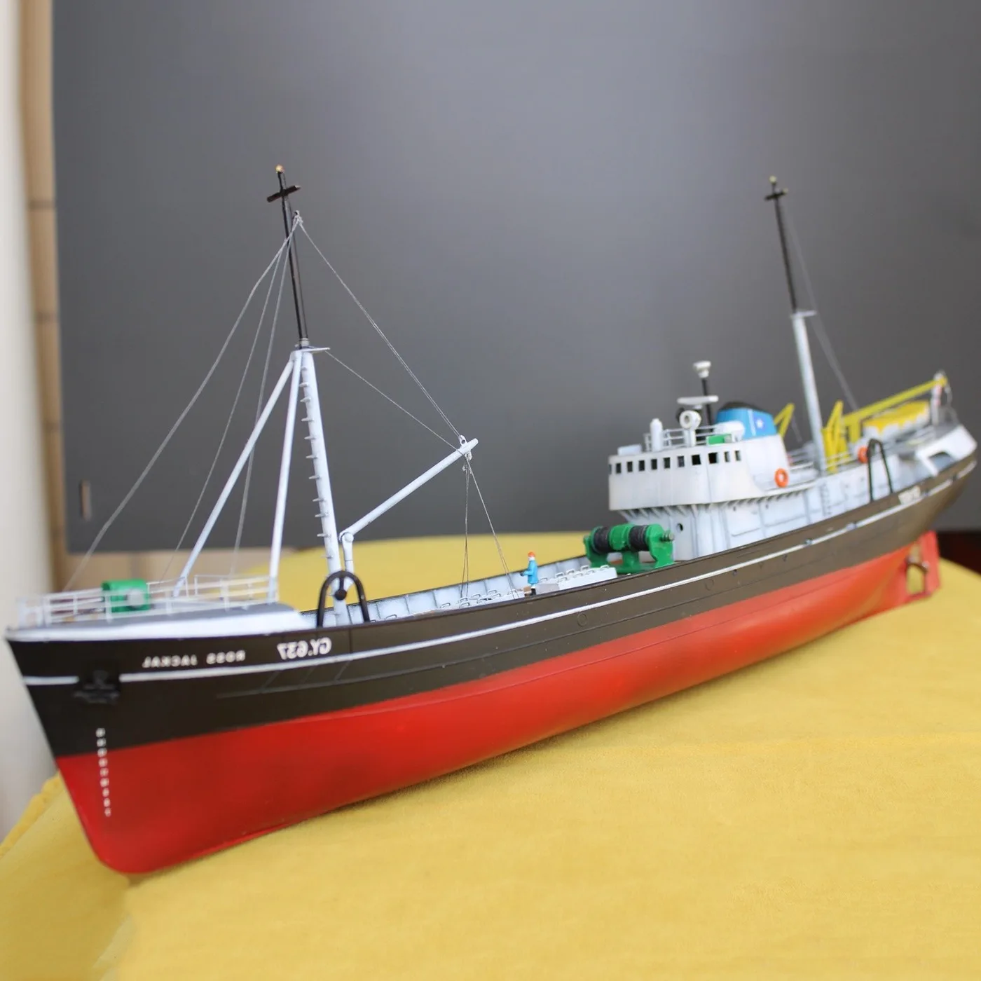 

1/142 Радиоуправляемая лодка 40 см, имитация одного двигателя, рыболовные корабли Северного моря с динамическим светом, радиоуправляемая модель Schiffe, корабль RTR, игрушка, подарок для мальчика