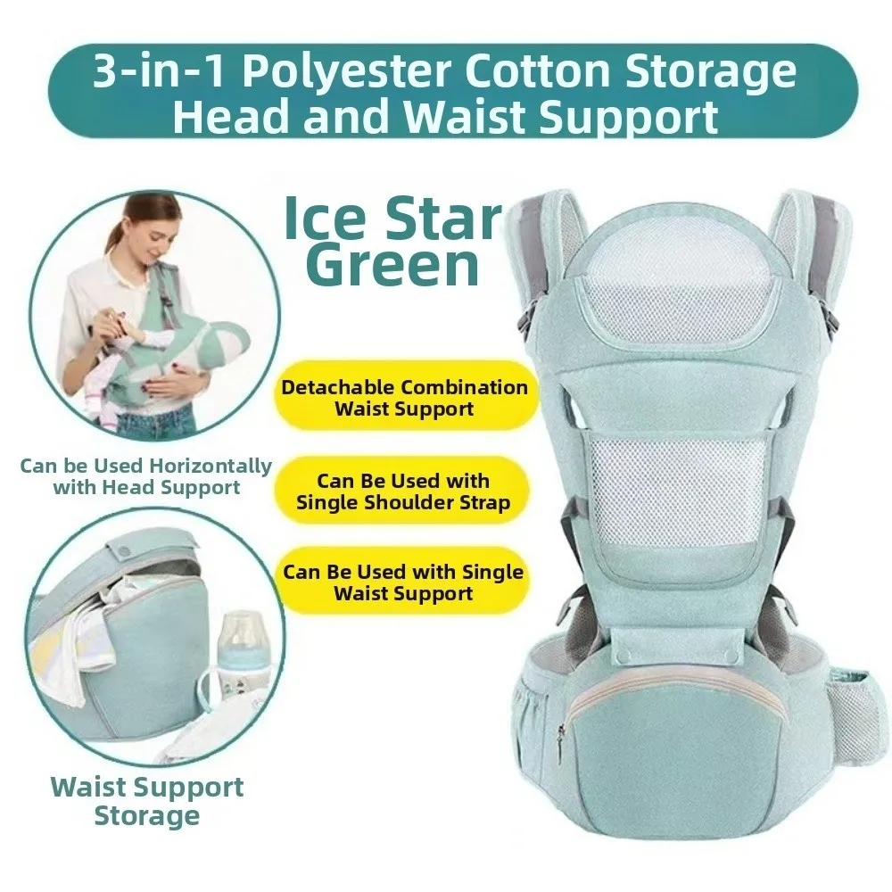 

Front Facing Baby Carrier Backpack Ergonomic Design Travel Friendly Baby Waist Stool Korea Style Adjustable Newborn Sling