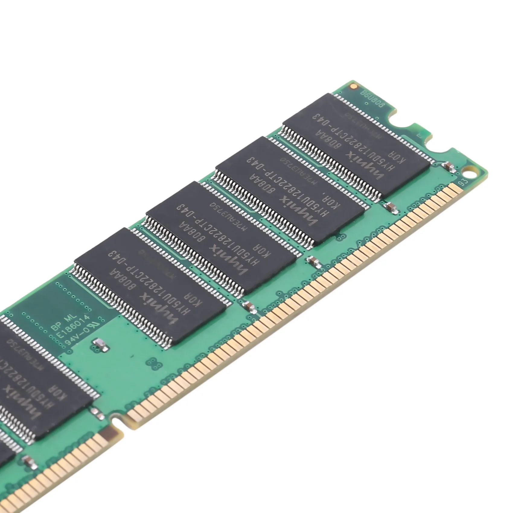 

CHCH DDR 1GB PC Memory Ram DDR1 Desktop PC3200 400MHz 184 Pin Non-ECC Computer Memoria Module