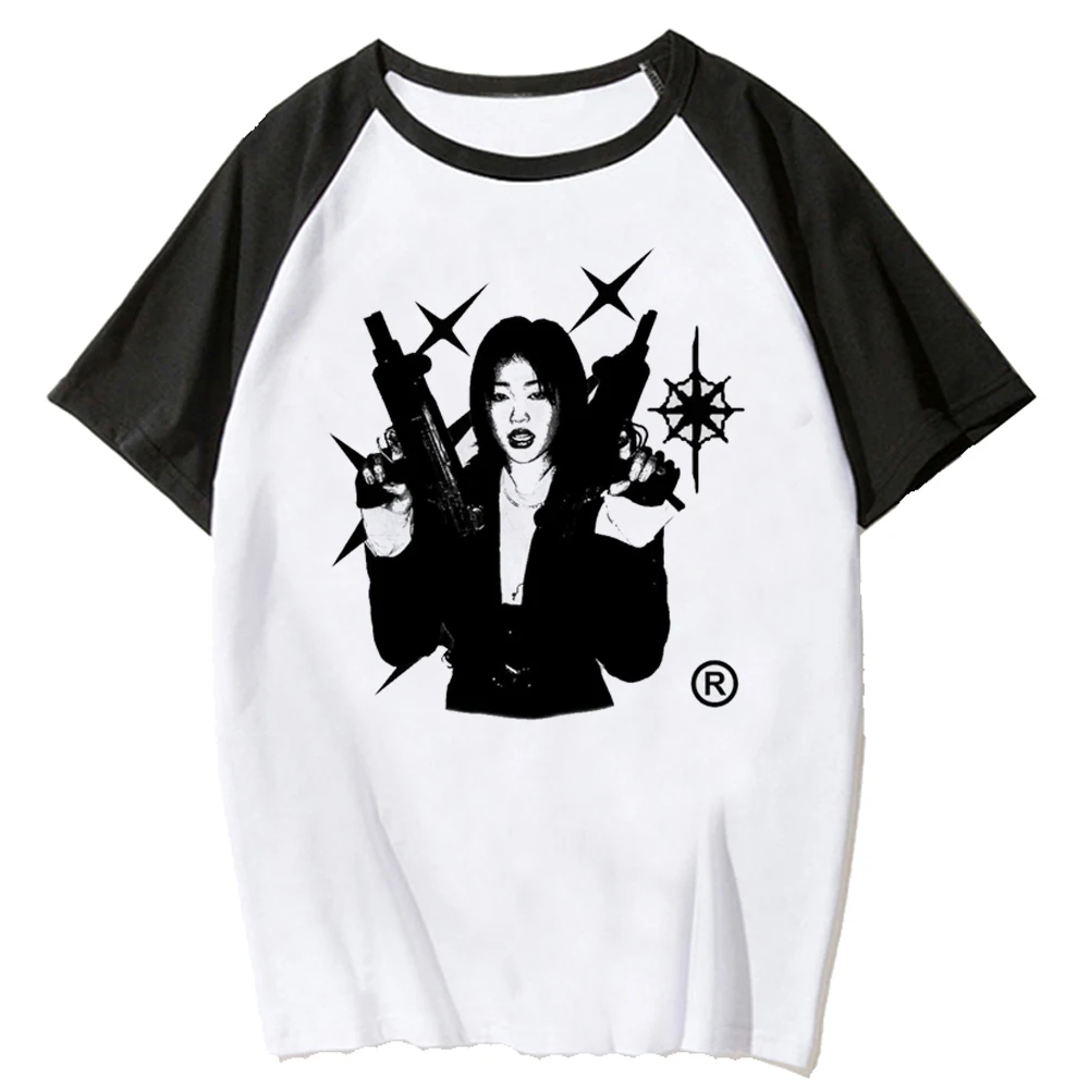 

Y2k Tee women manga comic graphic top girl designer anime comic clothing