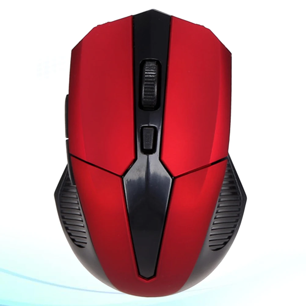 무선 접이식 10M 범위 휴대용 라이트 노트북 마우스 축제 선물 레드 인체 공학적 디자인 패션 단순 내구성 플라스틱