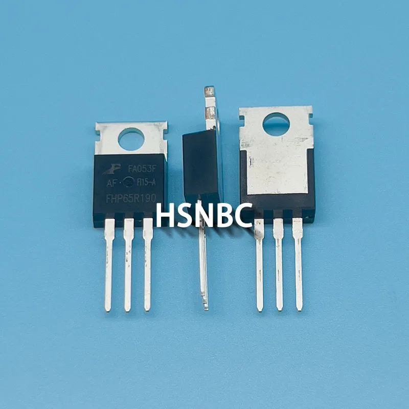 10Pcs/Lot FHP65R190 65R190 FHP65R190AF TO-220 650V 20A MOSFET Power Transistor 100% New Original