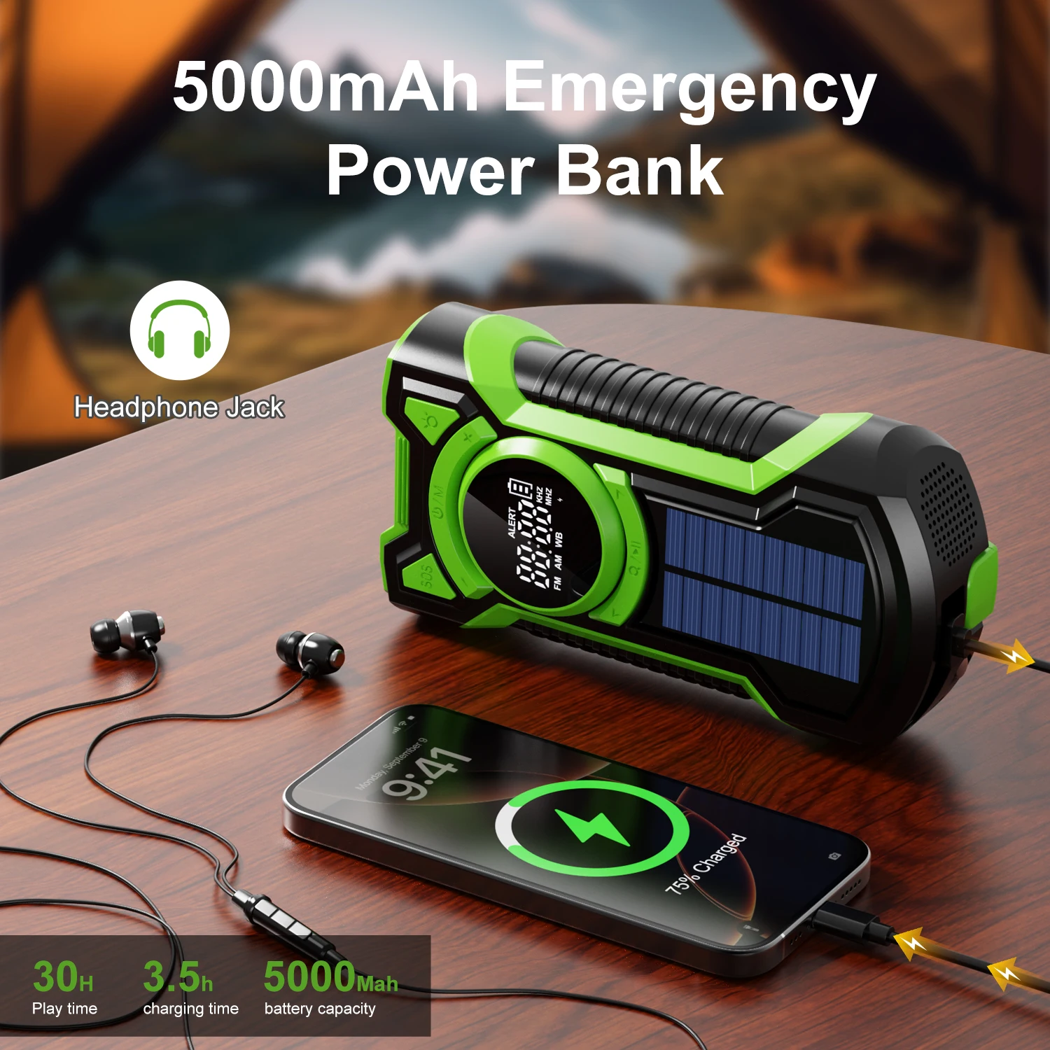 New 5000Mah Hand Cr…