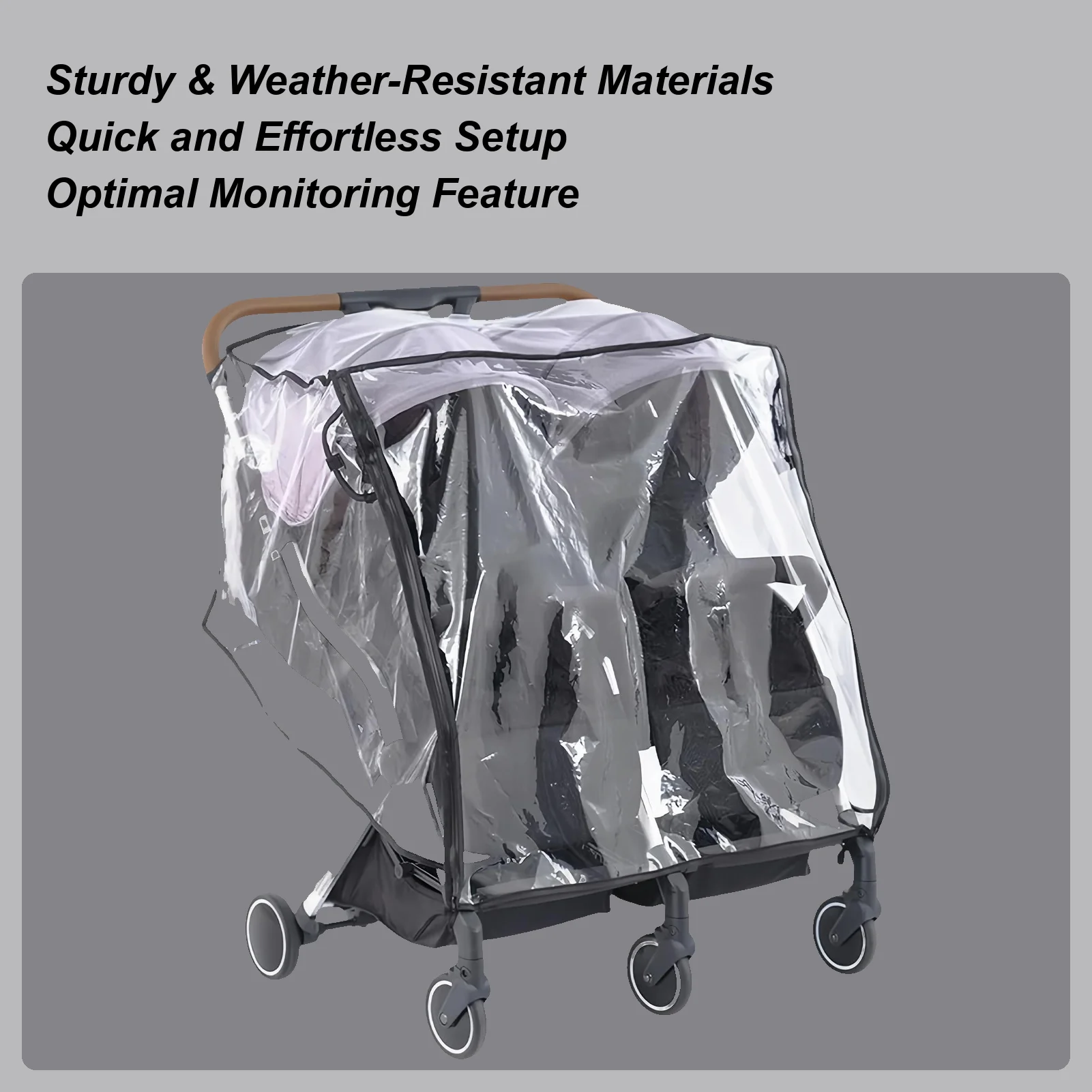 

Дождевик для коляски, водонепроницаемый, ветрозащитный, прозрачный, защитный, пончо для детской коляски, защита от пыли для зимы, лета, путешествий на открытом воздухе