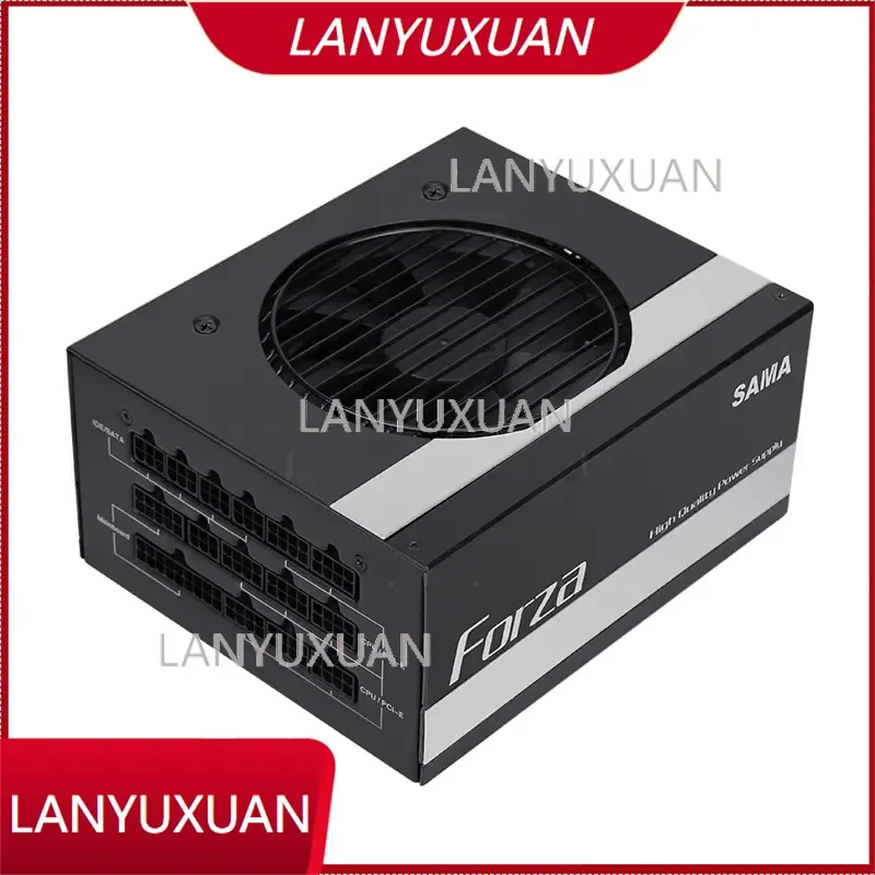 SAMA 1200W Platinum PC Power Supply Switching ATX Active 80PLUS PSU Certified Power Supply for PC Gaming Computer Cases