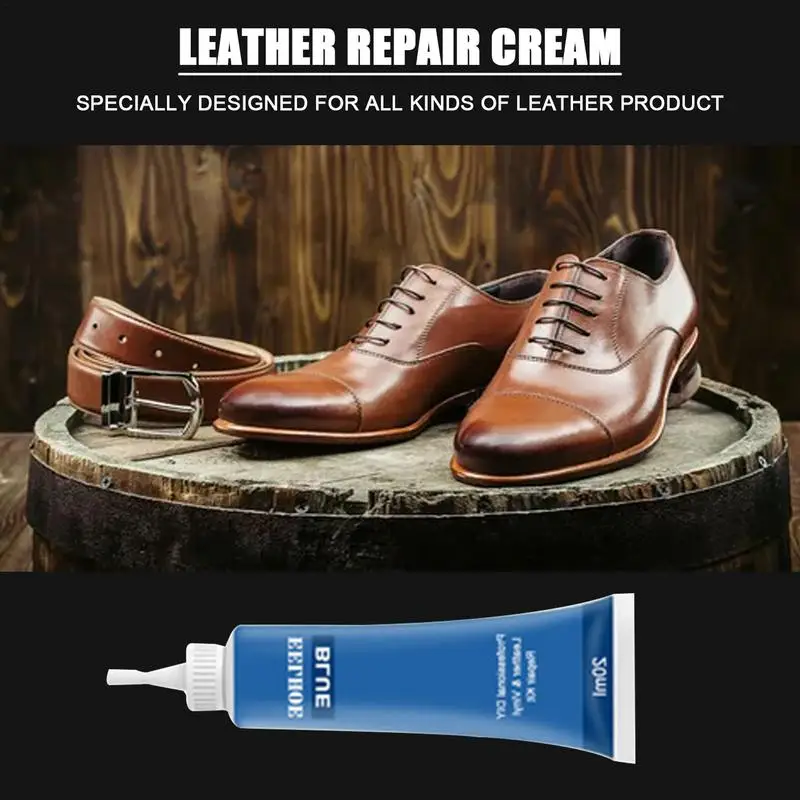 20ml Car Leather Repair Gel Cream Repair Filler Sofa Auto Seat Leather Complementary Repair Refurbishing Car Polishing Accessory