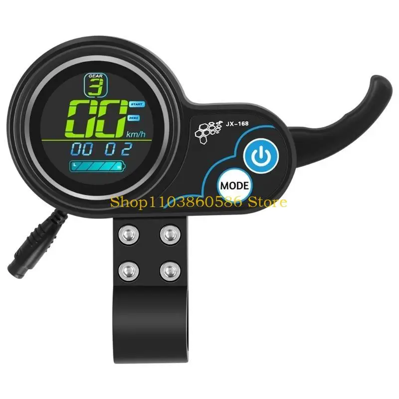 

242A Durable 36V/48V Electric Scooter Motor Controller Intelligent Brushless Instrument Display Throttle Accessories