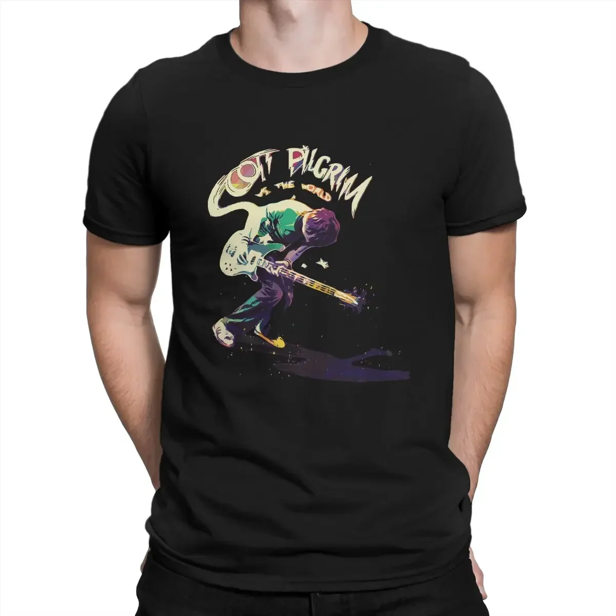 

Men Colorful Culture Art T Shirt Scott Pilgrim VS The World Game Cotton Clothes Funny Short Sleeve Crewneck Tees S-5XL T-Shirt