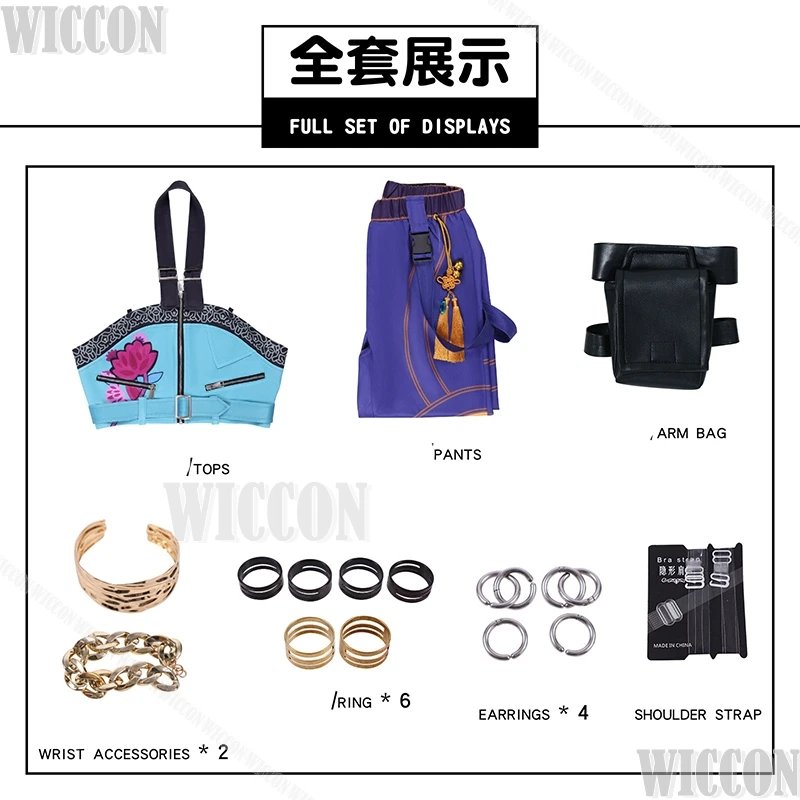 K-Pop Rumi Zoey Cosplay Costume Demon Hunters Wig Women Stage Clothes Halloween Girl Group Huntrix Idol Roleplay Comic Con Movie