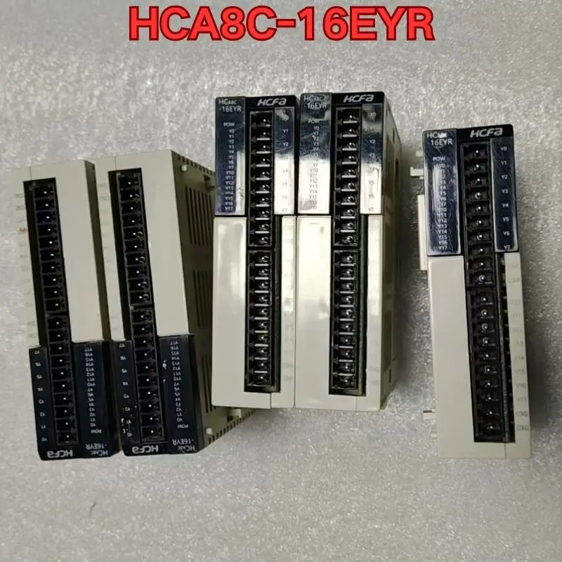 Second-hand HCA8C-16EYR PLC module function test is normal The latest quotation in November 2025