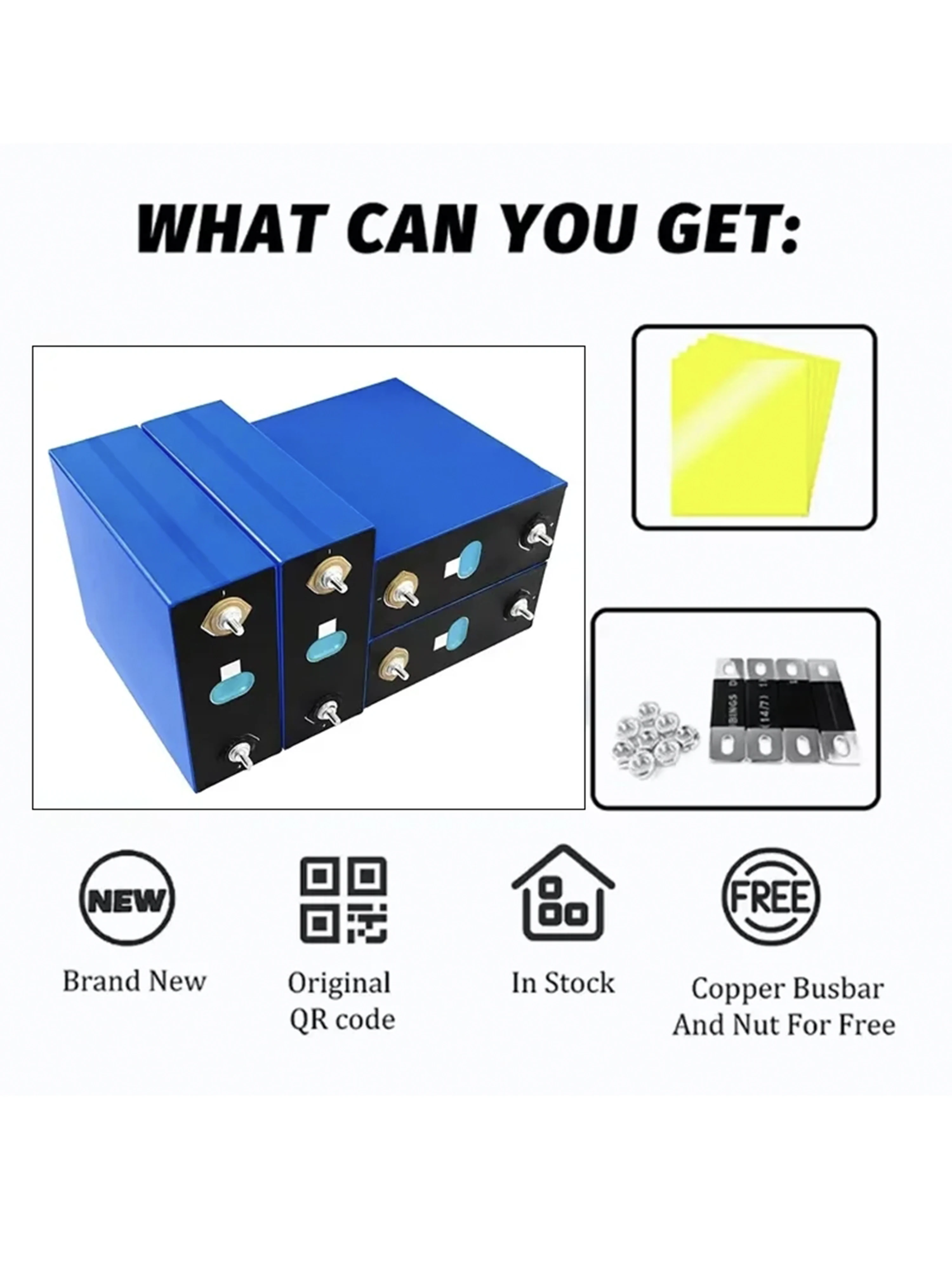 بطارية LiFePO4 3.2 فولت LF-280K فئة أ نوع جديد ≥ 8000 دورة. البطاريات القابلة لإعادة الشحن التي يتم شحنها من مستودع بولندا خالية من الرسوم #5