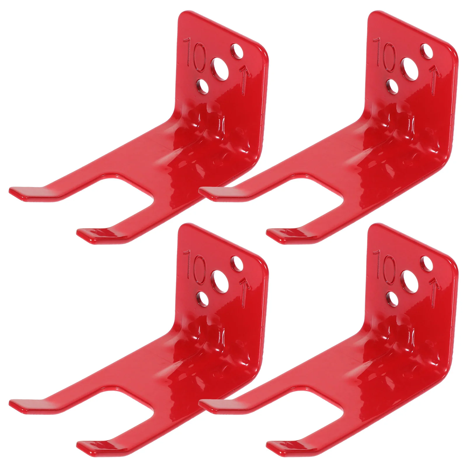 4pcs Fire Extinguisher Wall Mount Fire Extinguisher Bracket Wall Hooks Heavy Duty Extinguisher Holder