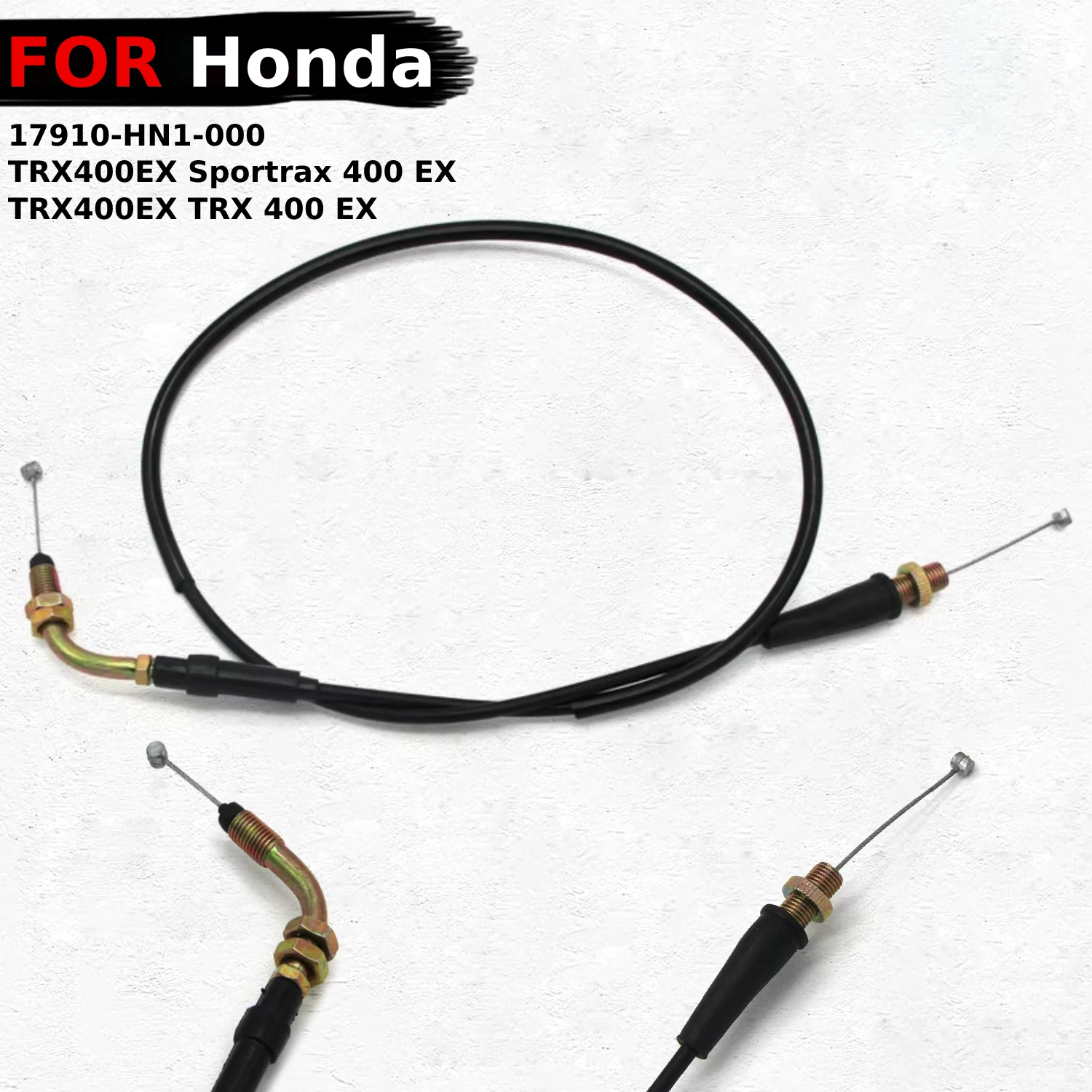 

Motorcycle Push&Pull Throttle Cable Line Wires Scooter Acceleration For Honda TRX400EX Sportrax 400 EX TRX 400 EX Accessories