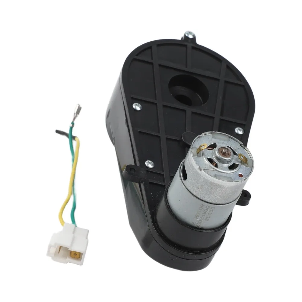 24V DC Motor RS550 Model for Ride On Cars 20000 RPM Plastic Metal Construction 12mm Shaft Bore 185mm Length 92mm Width