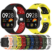 Sport Silicone strap for Redmi Watch 4 Replacement Breathable watchband correa belt Bracelet for Xiaomi miBand 8 Pro Accessories