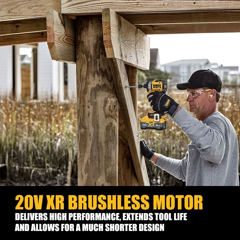 DEWALT DCF860 Brushless Cordless Premium Impact Driver 282NM 20V Lithium Power Tools