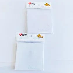 2Pcs AIHAO SN1684 Rilakkuma Pad Notes Sticky Note Ahesive Kawaii Memo Pads Office School Stationery