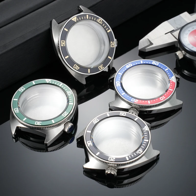 

Modified For Seiko No.5 Turtle case movement NH35A NH36A 4R case bezel sapphire glass scale ring stainless steel case 40mm