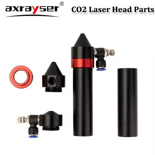 CO2 Laser Head Parts Air Nozzle Dia.20 FL 38.1/50.8/63.5/101.6mm Lens Tube Outer Diameter 25mm for CO2 Laser Engraving Machine - Image 5