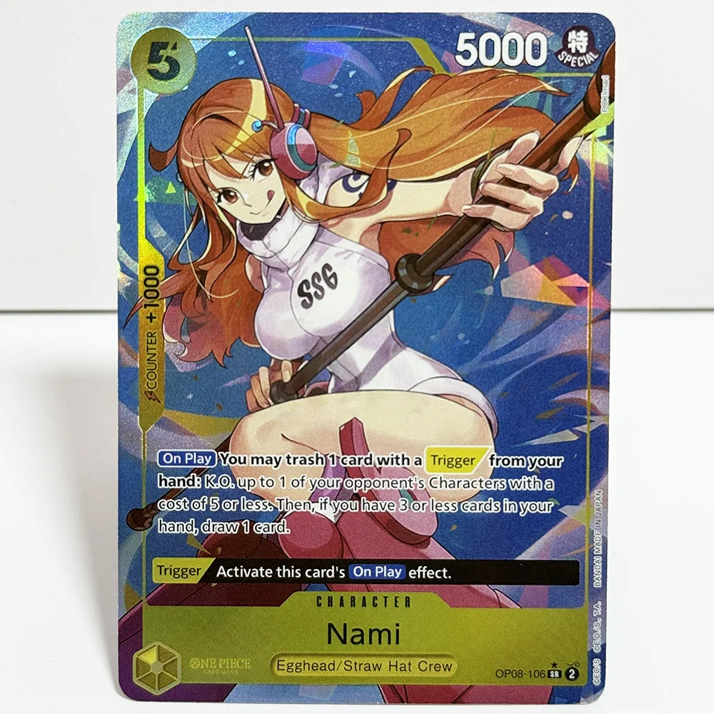 Carte porxy une pièce, Collection de bricolage, carte de jeu de dessin animé, Nami Sanji Okiku Issho Portgas.D.Ace Perona Monkey.D.Dragon bijoux Bonney