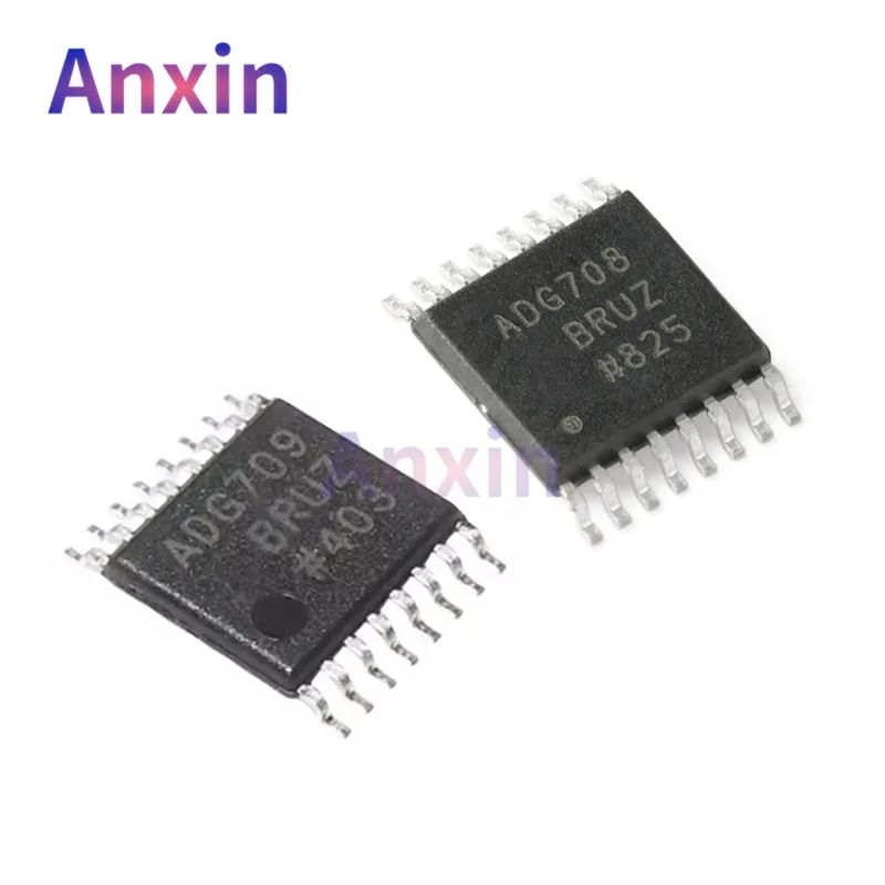

5PCS ADG708BRUZ ADG709BRUZ TSSOP-16 ADG708 ADG709 ADG708BRU ADG709BRU SMD CMOS Low Voltage 4-/8-Channel Multiplexers IC