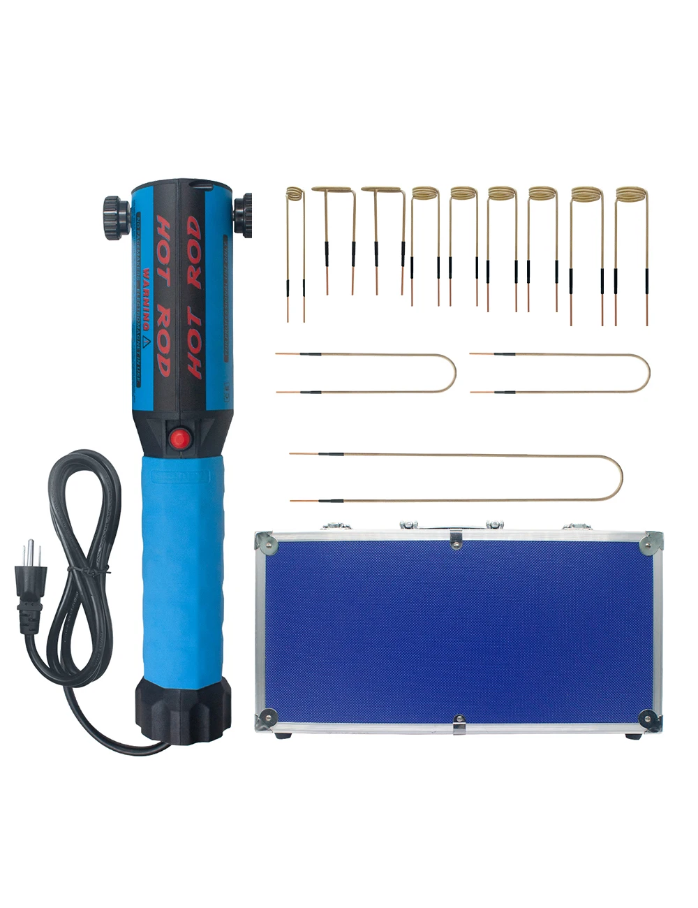 Induction Heater Bolt Removal - 1200W  Hand Held Magnetic Induction Heater Tool with 12 Coils for Rusty Screw Removing