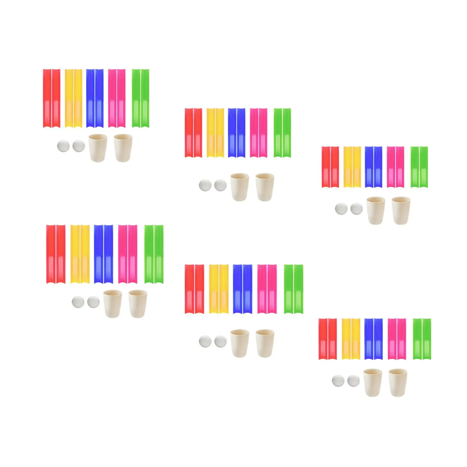 Juego de construcción de equipos de tuberías, pelotas de golf para deportes al aire libre para niños y adolescentes con