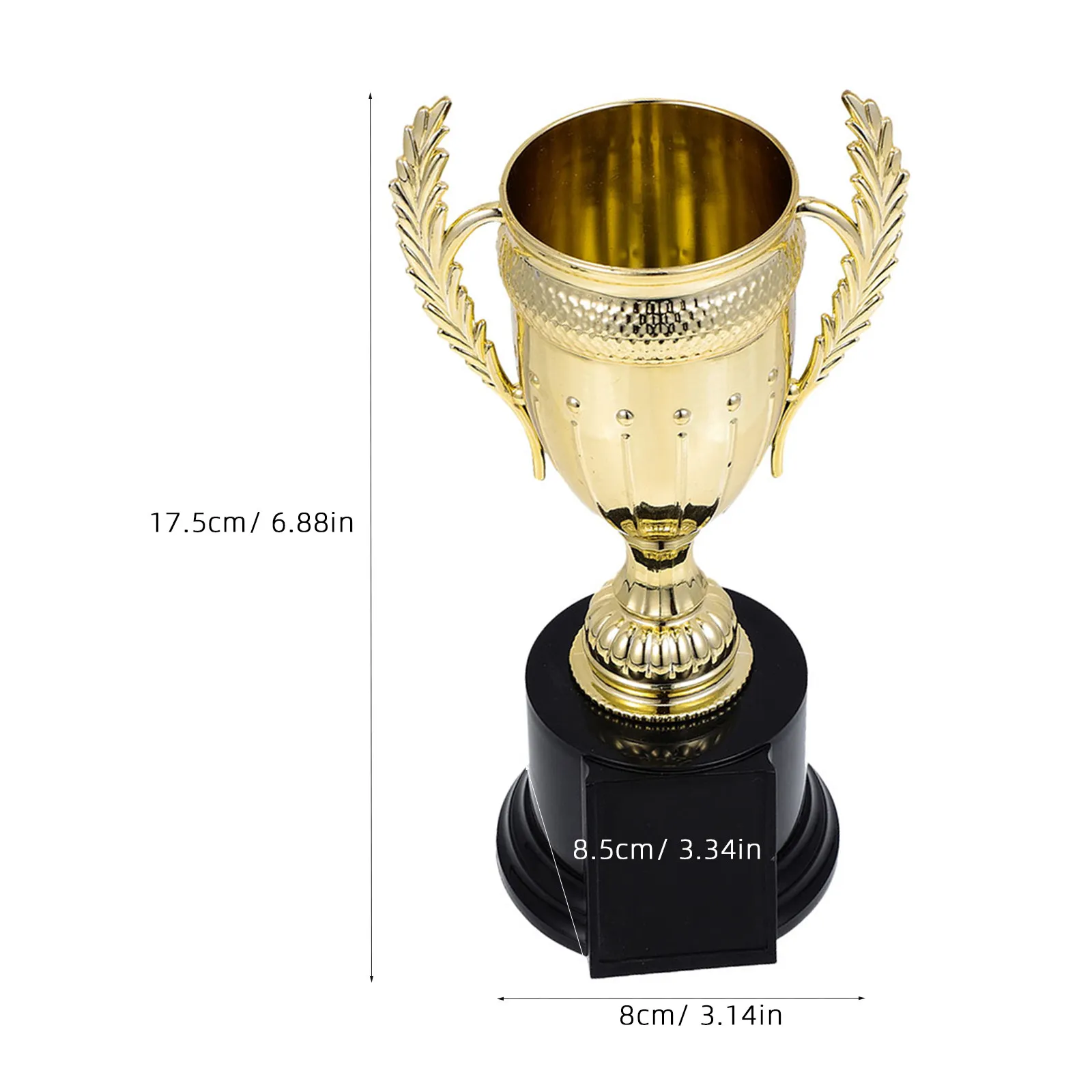 Kids Award Trophy Plastic Lightweight for Kids Competitions School Rewards Sports Games Children's Prize Cup Decoration view 3