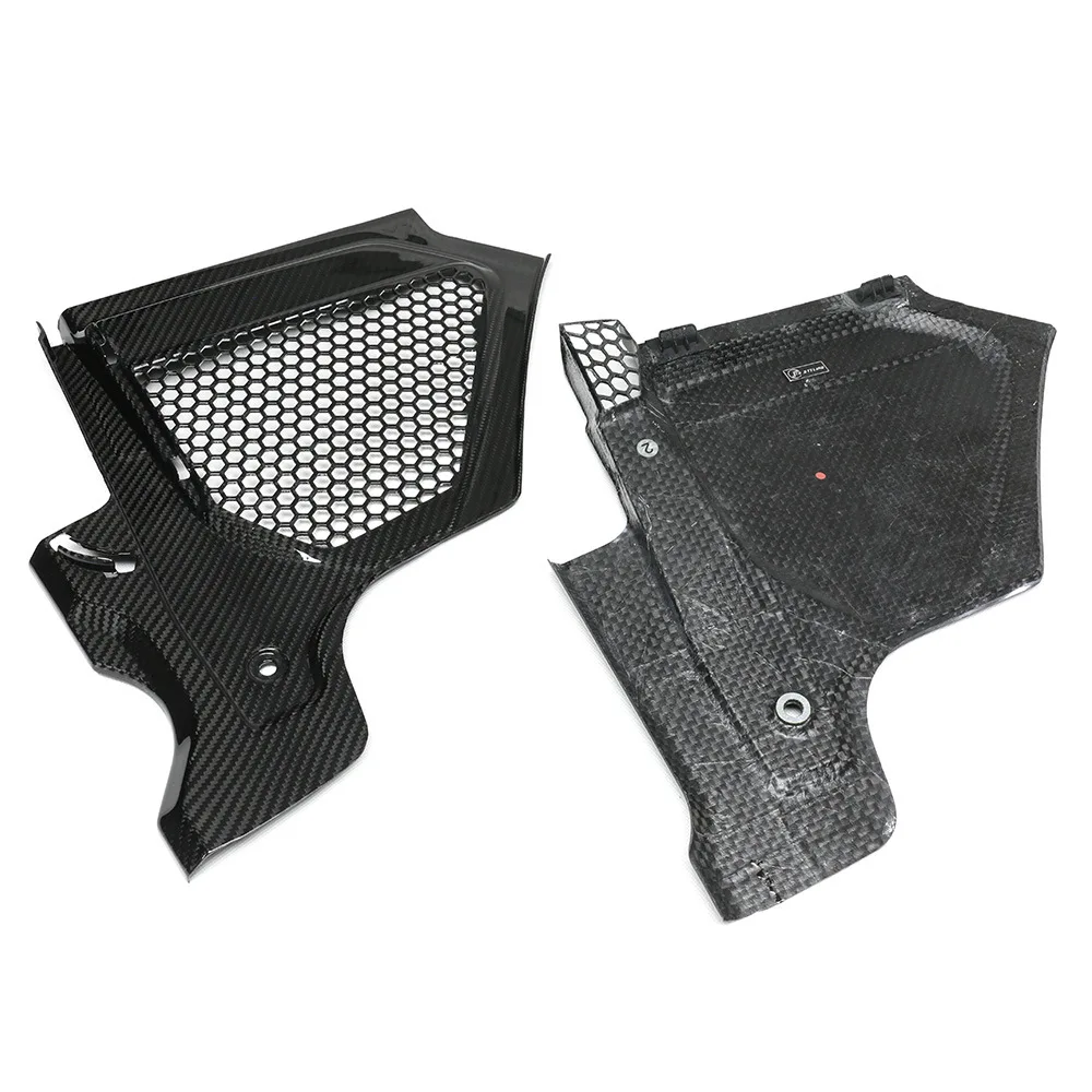 Hot Selling Car Engine Compartment Interior Parts Suitable for M3 M4 G80 G82 Dry Carbon Fiber Engine Compartment Mesh Panel