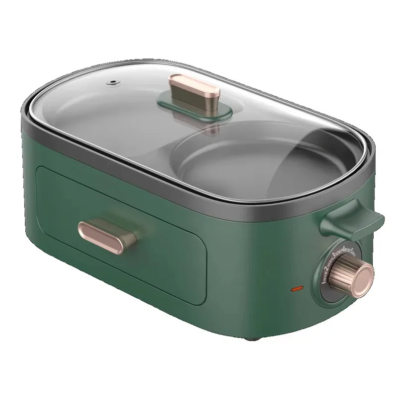 Breakfast , 3-in-1 sandwich maker with removable plates, spill-proof non-stick mesh, easy to clean