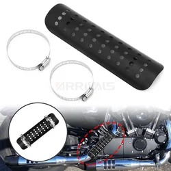 Motorcycle Heat Shield Cover Guard Protector Exhaust Muffler Pipe For Harley For Honda For Yamaha Custom Chopper Universal