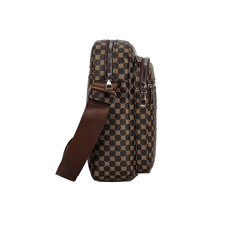 حقيبة كتف واحدة ملونة مدمجة للرجال والنساء، مناسبة للسفر والتصوير الفوتوغرافي، حقيبة صغيرة من البولي يوريثان