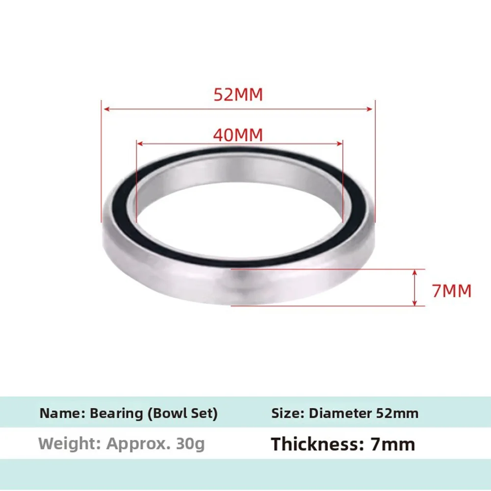 1 Set Converter Bicycle Internal Cable Routing Conversion Headset Adapter 41.8 (42) To 52mm Bicycle Parts