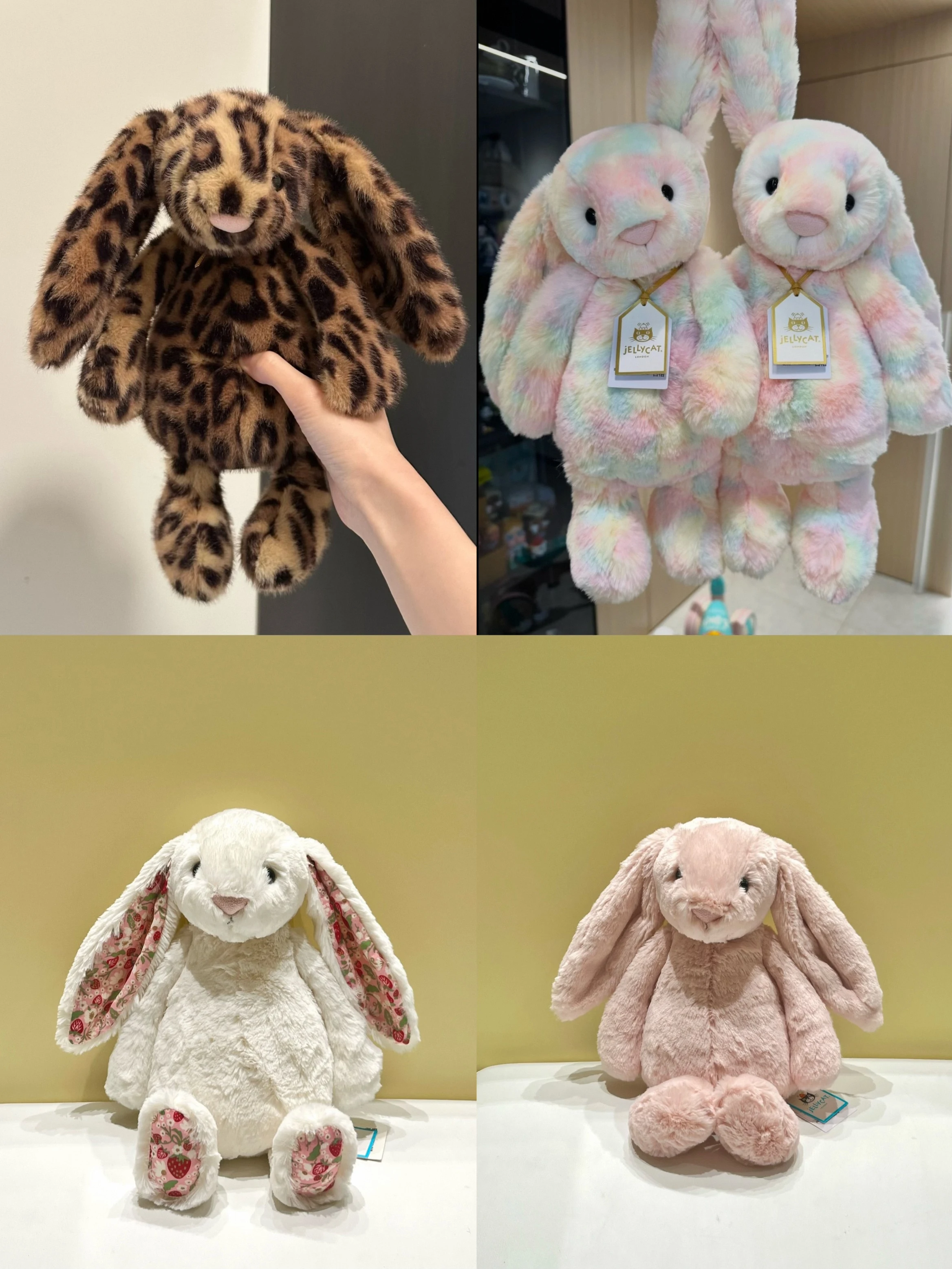 Brinquedo de pelúcia exclusivo para formatura JC: Dragão do Céu, Flor Tulipa, Fragrância Suave, Brinquedo Pendurável da Série Coelhinho Bonny Super Fofo