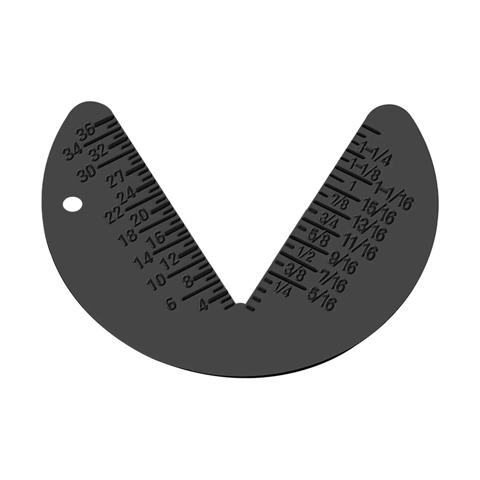 Bolt Nut Screw Gauge Inspection Standard Metric Engineering Ruler Measuring Tool G1/8 2 g13/8 Size Checker Measure Accessories