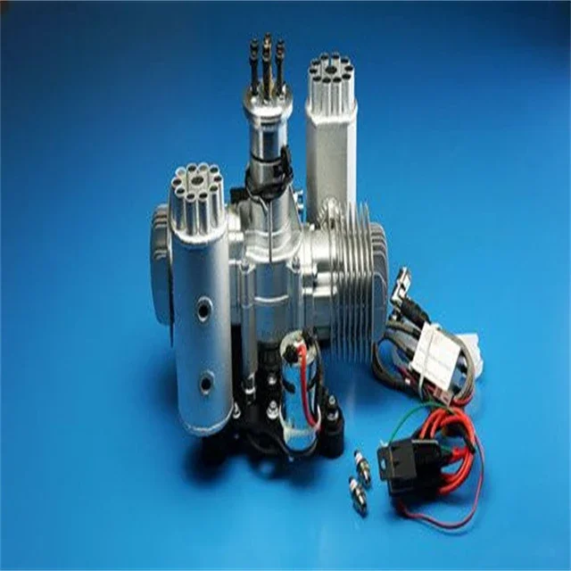 DLE170M Paramotor Engine Paragliding UAV 17.5HP/7500rpm Gasline Power System 170cm3 Displacement 52x40mm Bore/Stroke for