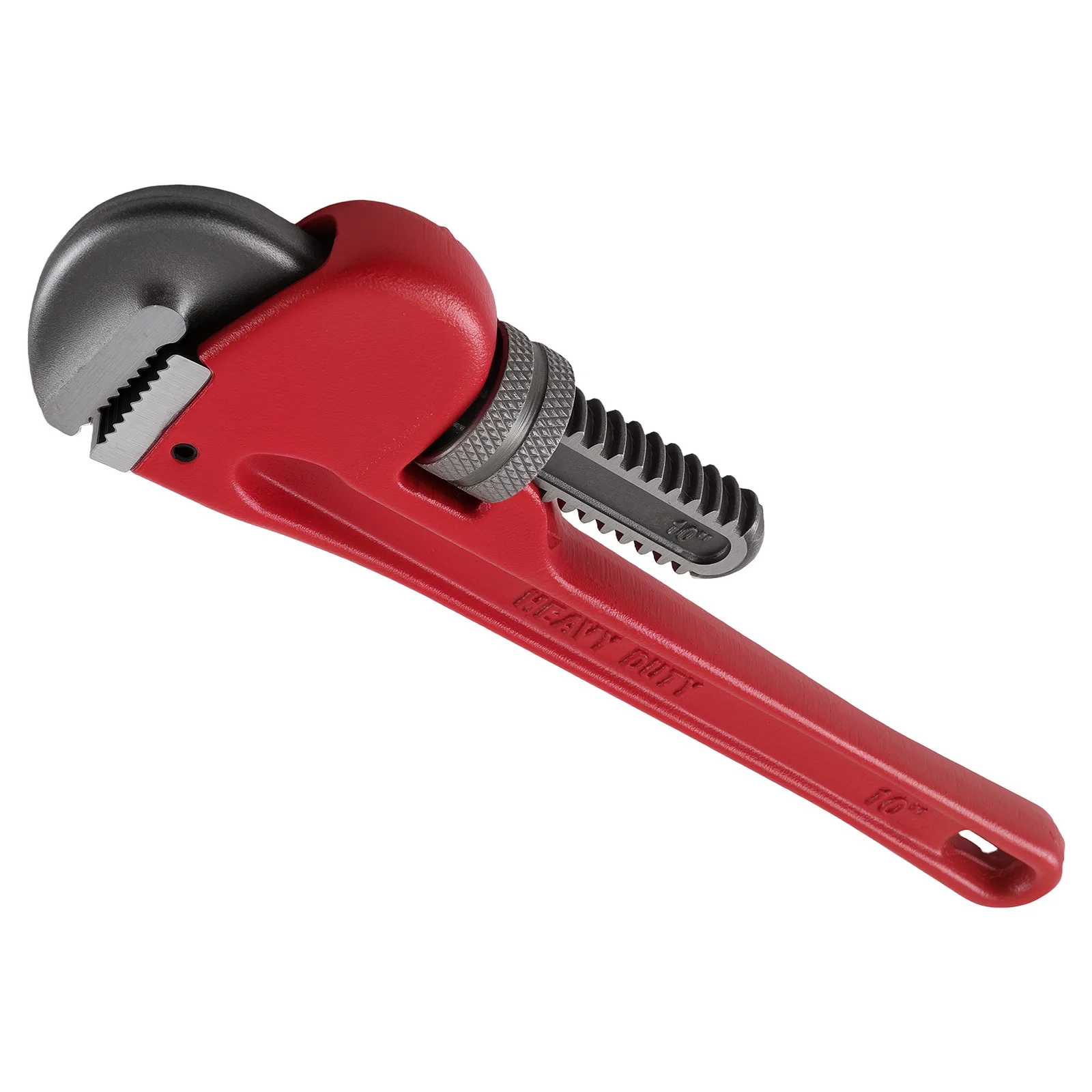

10 in Pipe Wrench CRV Steel Heavy Duty 250mm Adjustable Jaw Plumbing Wrench