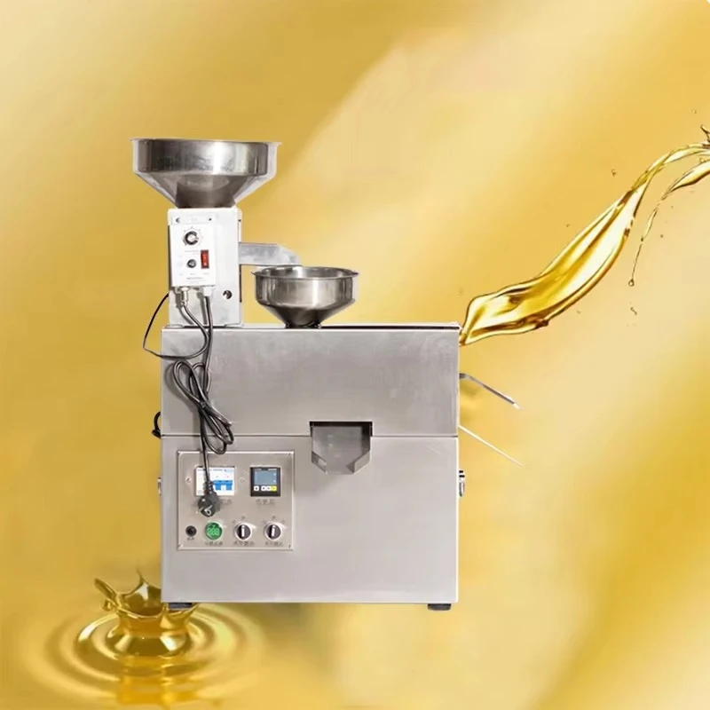 

Philippines Coconut Baobab Seeds Canola Olive Pressing Mini Small Cold Press Oil Machine