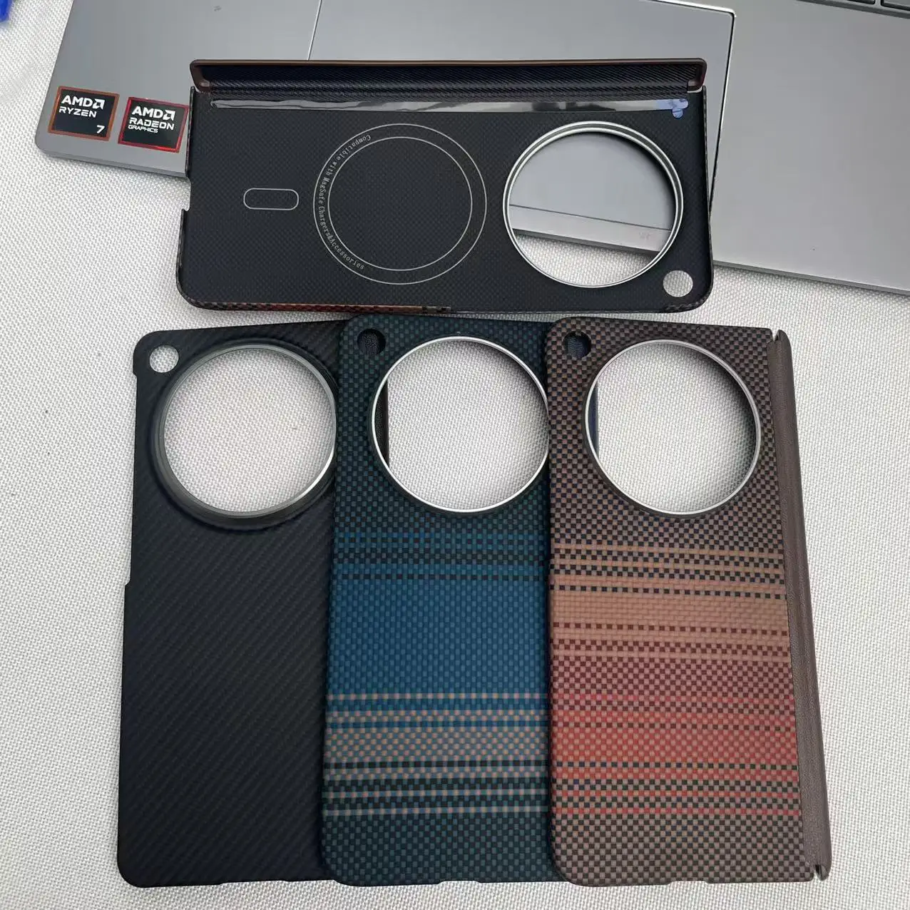 AKATIP For OPPOFind N6 Foldable Hinge Case Aramid Fibre Carbon Fibre Magnetic Business OPPOFind N6 Protective Case