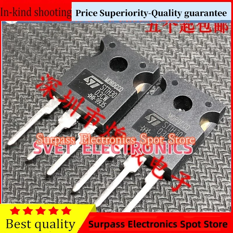 

10PCS-50PCS STTH3003CW TO-247 300V30A 5 Original Fast shipping