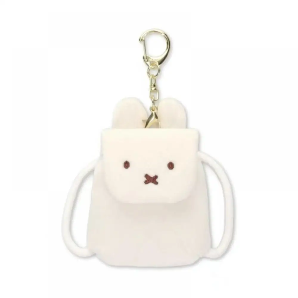 Schattige Nijntje Konijn Hanger Anime Cartoon Pluche Eenvoudige Kawaii Oortelefoon Opslag Portemonnee Sleutelhanger Hanger Rugzak Decoratie Cadeau