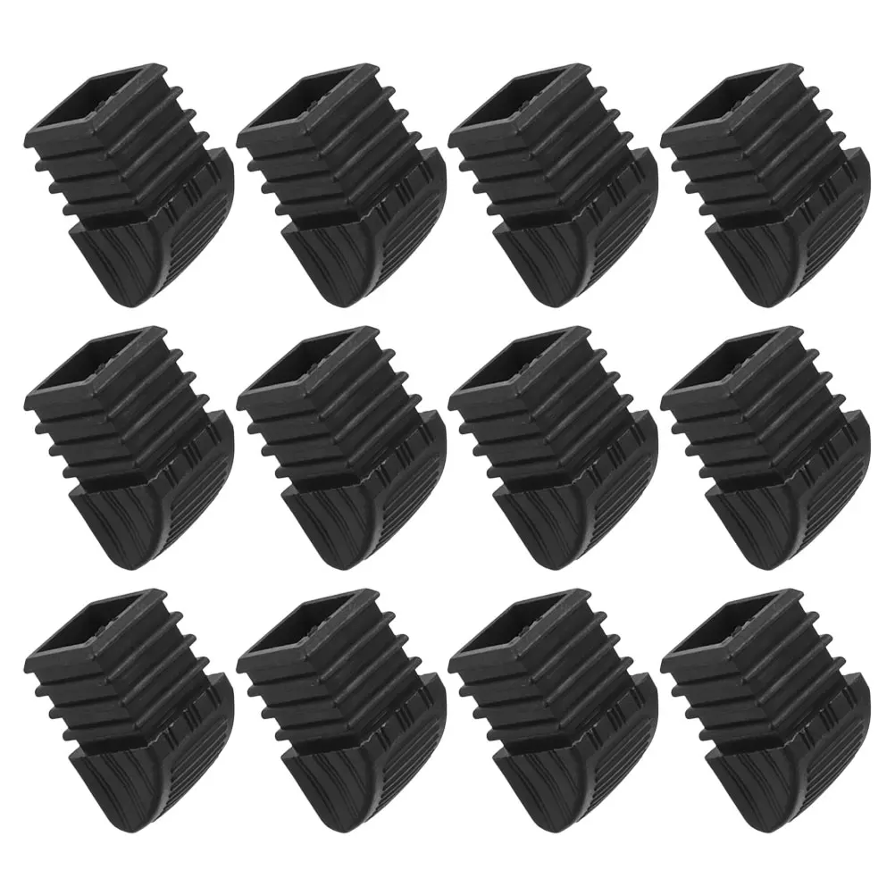

12pcs Folding Table Legs Replacement Cap Cover Protectors Non Slip niture Pads Egg Roll Aluminum Outdoor Picnic