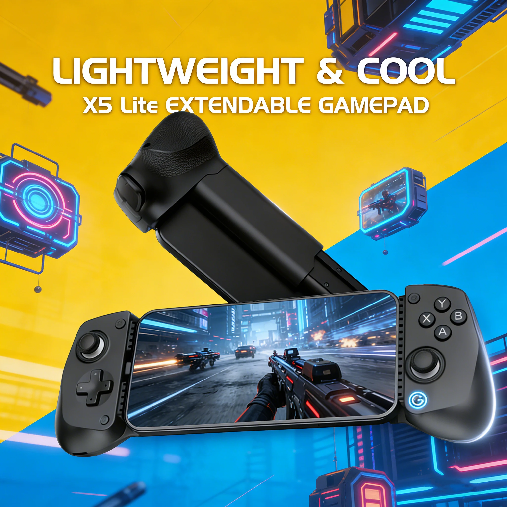 

【Новинка 2026 года】Игровой контроллер Type-C, мобильный геймпад-джойстик для телефонов и планшетов Android/iOS, аксессуар для игр