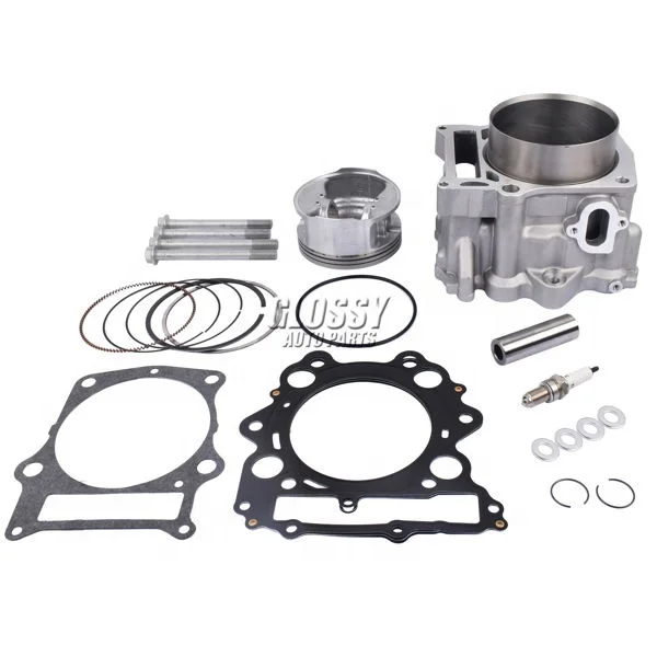 Glossy 686cc Big Bore Piston Cylinder Kit for Rhino 660 2001-2008 5KM-11310-00-00 3YF-11181-00-0 5KM-11351-00-00