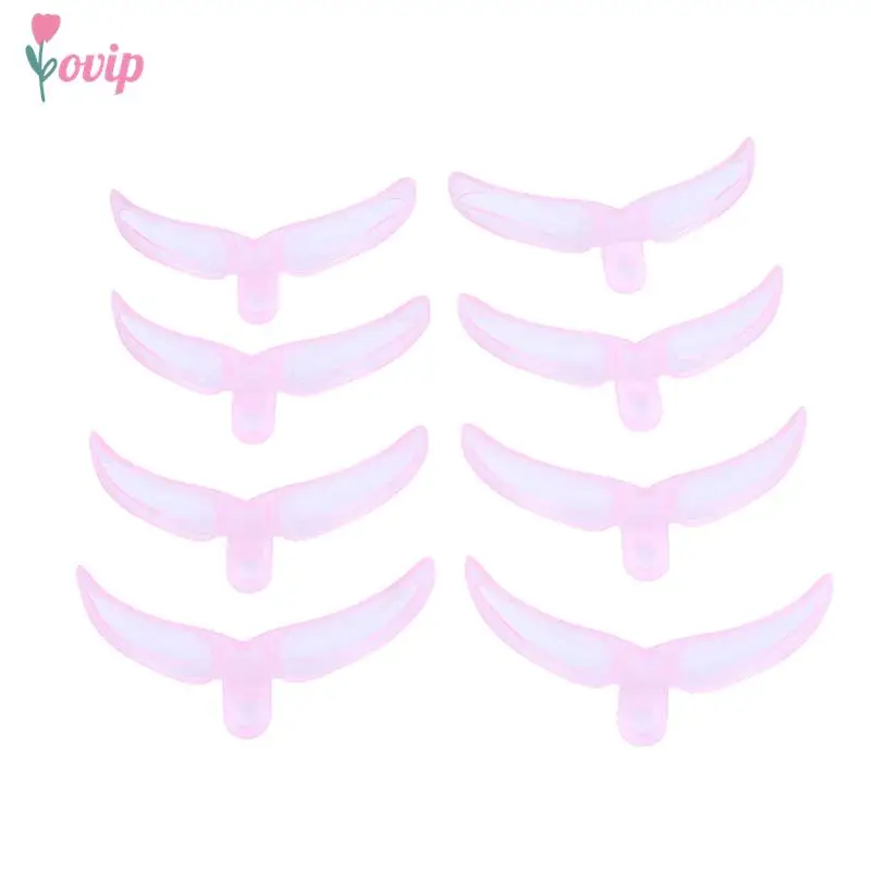 8 in1 Reusable Eyebrow Shaping Template Helper Eyebrow Stencils Kit Grooming Card Eyebrow Defining Template Makeup Tools