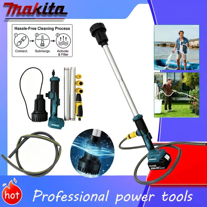 Makita 18V Cordless Stick Water Transfer Pump - Brushless De