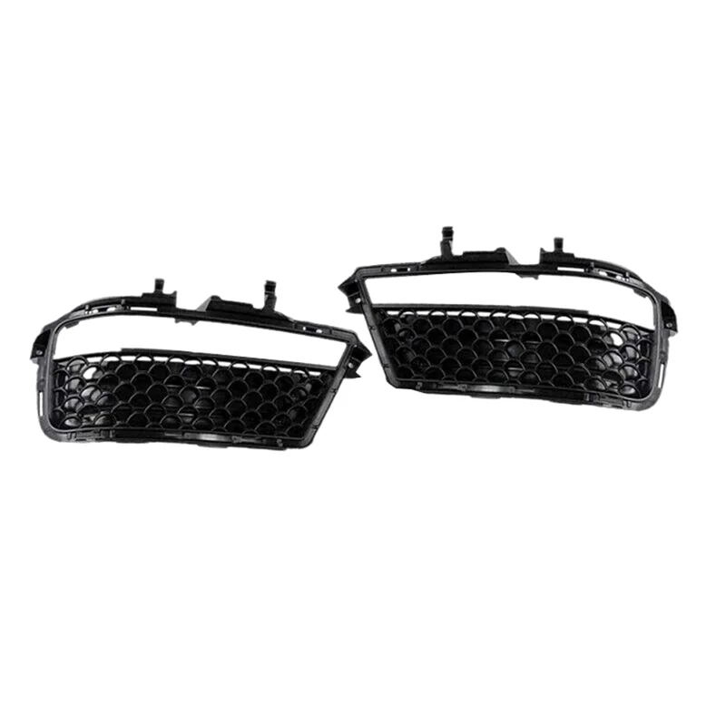 

New Front Bumper Fog Light Grille Cover Set(2 Pieces)- 2218851953 2218852053 For W221 S63 S65 AMG 2010-2013