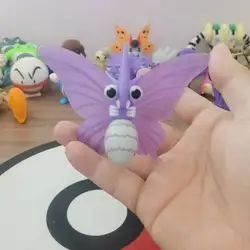 New Anime Figures Venomoth Venonat Proportion World 1:20 Diy 3D Printing Kawaii Cartoon Character Desktop Model Toys Gifts